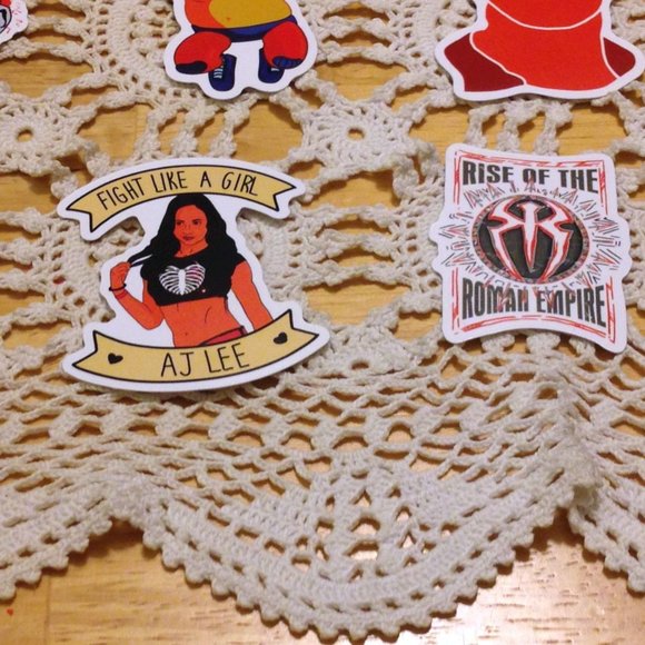 WWE Wrestling Stickers - Decals WrestleMania - Picture 5 of 5